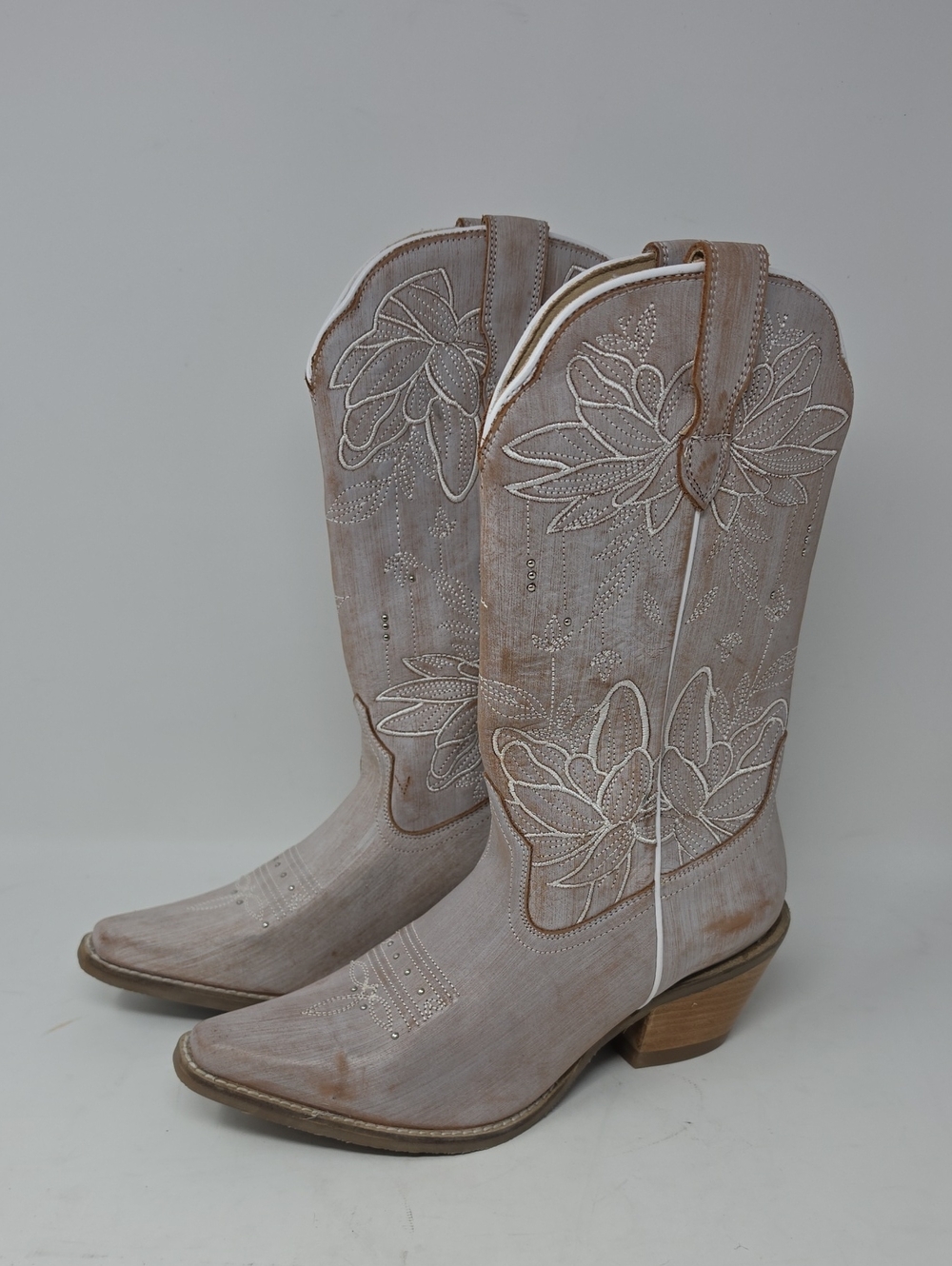 Shyanne Women's Toba Western Boots - Snip Toe Size 8.5